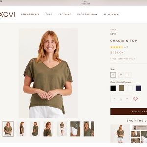 NWT - Chastain Top by XCVI